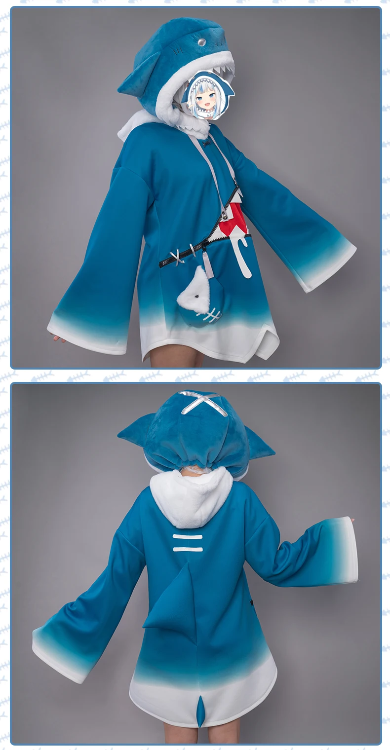 WOWO U Uwowo Hololive Cosplay Costume Shark Hat Suit Anime Costumes Girl Women Cute Blue Body -Zentai shop online He89fcd2ebe6546da831fabc272c0eb57c.jpg