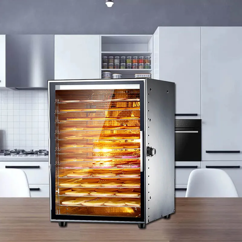 12 полочный 800W Еда обезвоживания Сушилка сушилка для фруктов коммерческих