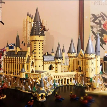 

16060 Potter Movie Castle Magic Model 6742Pcs Building Block Bricks Toys Compatible Lepin 71043 Christmas Gift For Children