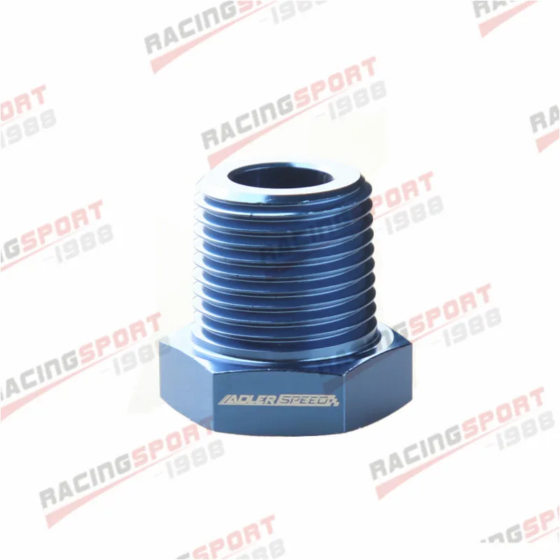 

3/8'' NPT Male To 1/8'' NPT Female Fitting Adaptor Aluminum BLUE