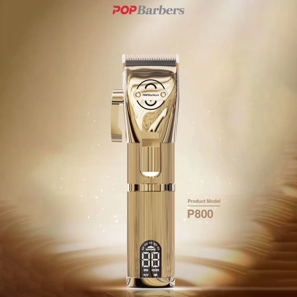 Professional Haircut Pop Barbers P800 Oil Head Electric Hair Clippers