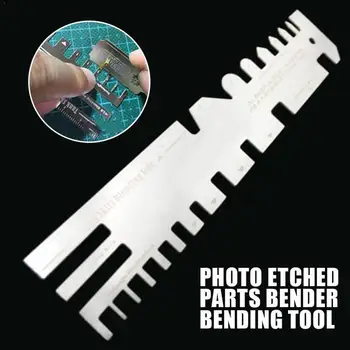 

Dedicated Hand-pressing Vise Bending Pliers Model Modification Etching Auxiliary Film Ruler Tool Tool Modification Knife Cu F8F1