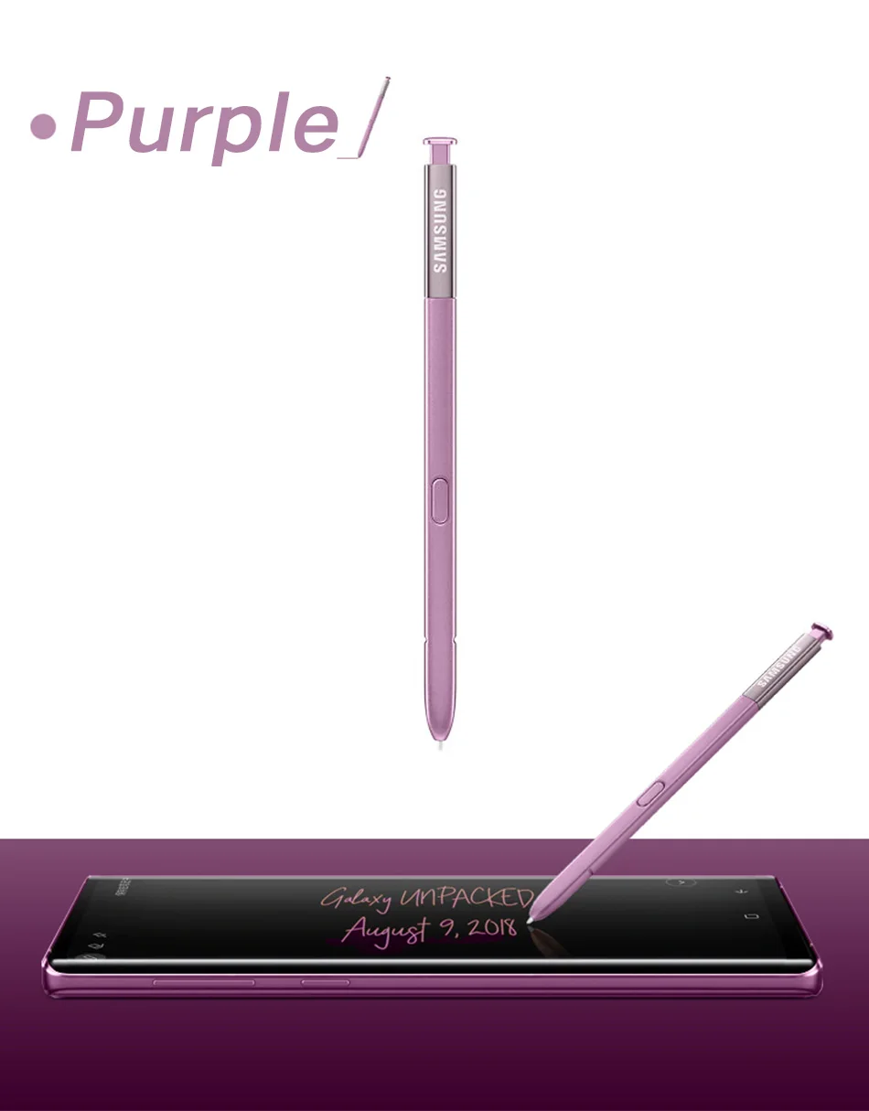 14Samsung Galaxy Note 9 s Pen Original Replacement S-Pen Convenience Waterproof Writing with Bluetooth Note9 Stylus S Pe