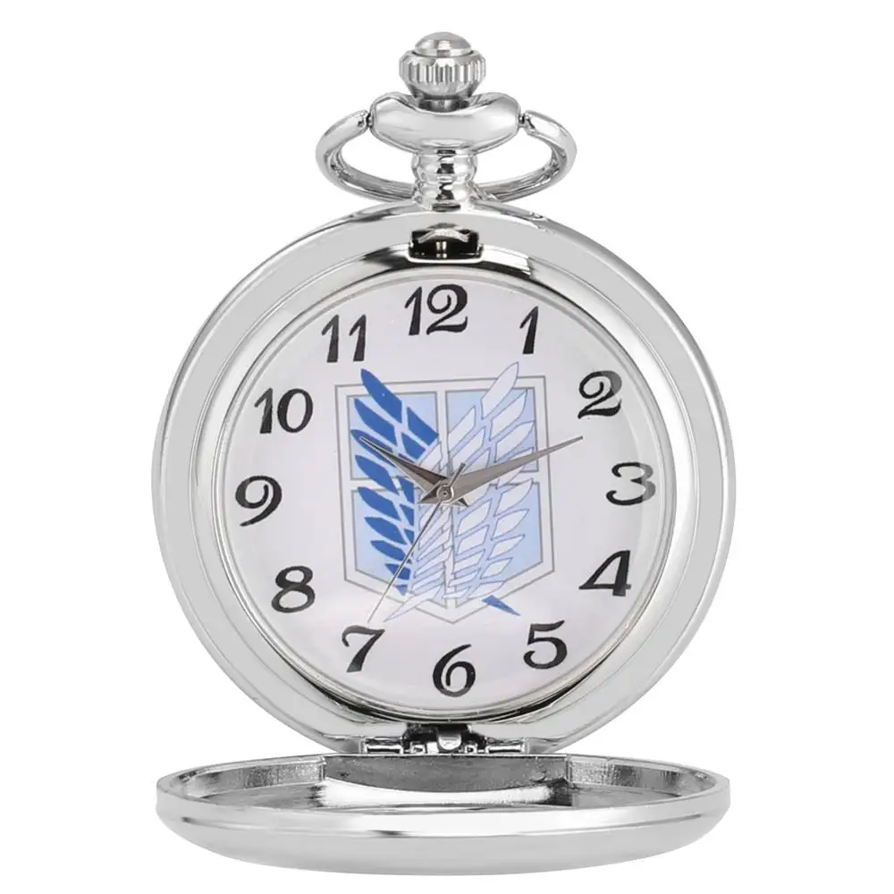 Атака на Титанов Легион скаутов Survey Corps косплэй карманные часы Винтаж Reloj Mujer
