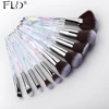 FLD 13/10/5pcs Crystal Makeup Brushes Set Powder Foundation Fan Brush Eye Shadow Eyebrow Professional Blush Makeup Brush Tools 1