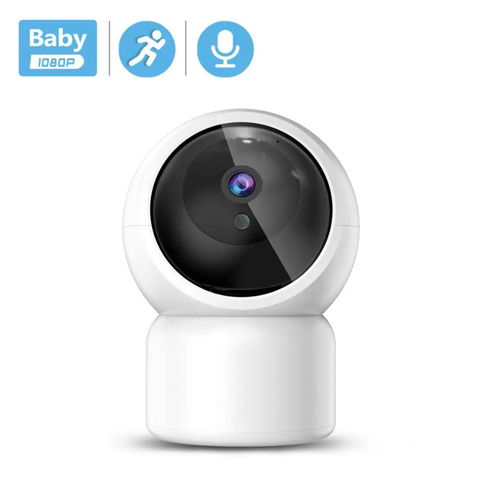 BESDER 1080P человеческая Автоматическая отслеживающая IP камера WiFi SD Облачное