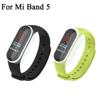 

For Xiaomi Mi Band 5 Tempered Hydrogel Film Scratch-Resistant Transparent Screen Hd Protective Film