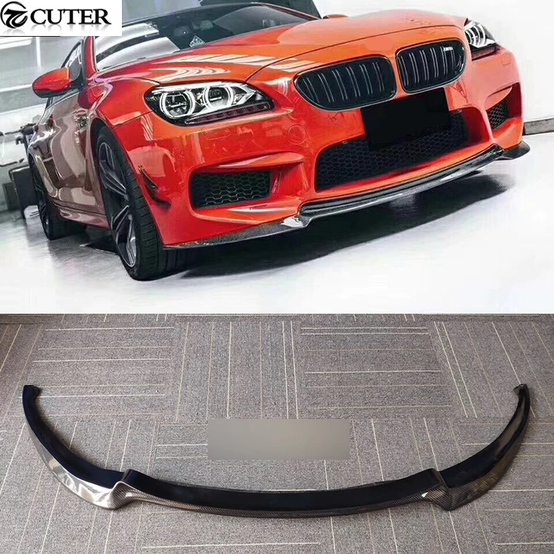 Передний спойлер F06 F12 M6 V из углеродного волокна для BMW 6 серии f06 f12 f13 m6 2014UP |