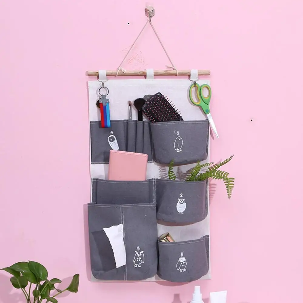 Hanging Bag 1 шт. многофункциональная сумка для хранения нижнего белья сортировочная сумка для хранения дверной настенный шкаф Органайзер сумка cajas organizadora@ 25 - Цвет: Hanging Bag