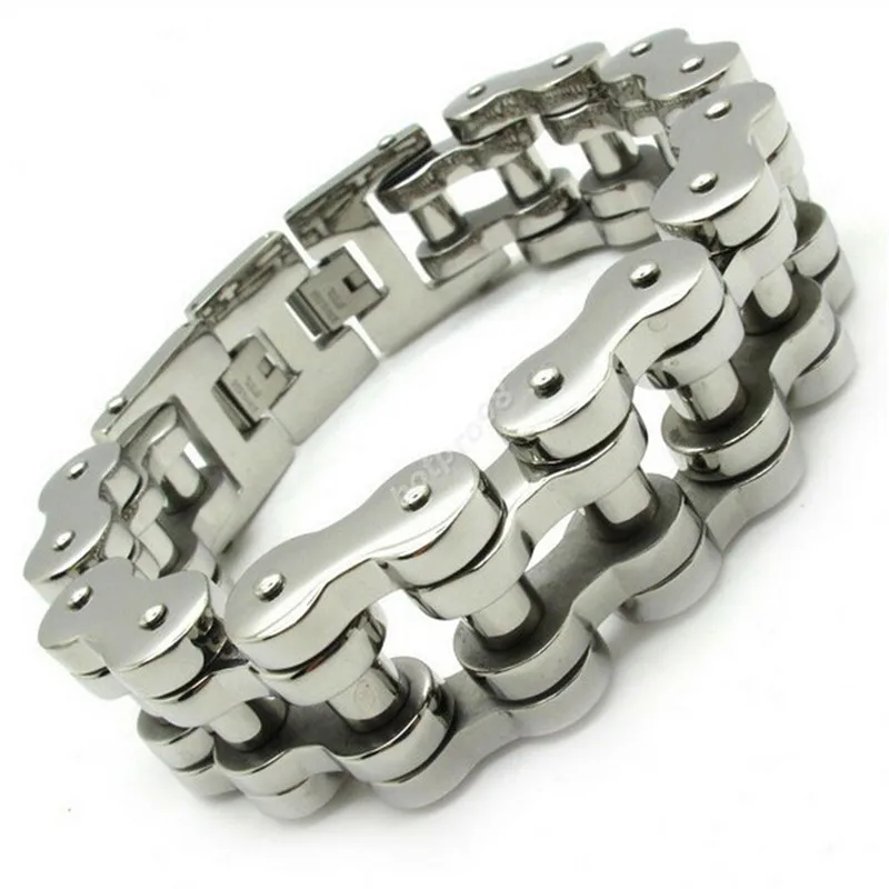 Оптовая продажа высокое качество 22 мм большая тяжелая Мужская цепь для мотоцикла