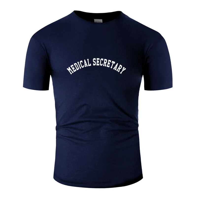 Men-Navy Blue Новейшая юморная медицинская футболка, Мужская коллекция, кавайная одноцветная Мужская футболка с круглым воротником, отличный европейский размер, S-5xl, высокое качество - Цвет: Men-Navy Blue
