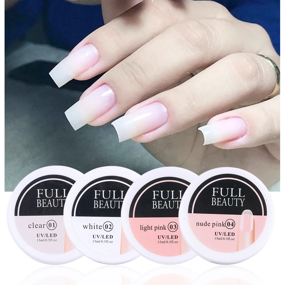 Gelish Brush-On Builder Gel - Clear 15ml | Polygel, Builder Gel & Hard Gel  | Salon Services