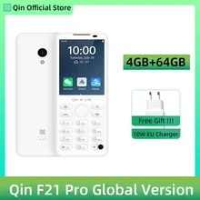 

Global Version Qin F21 Pro 4GB 64GB Mobile Phone 2.8'' IPS Screen 480*640P 5MP Rear Camera Cellphone 2120mAh Android Phone