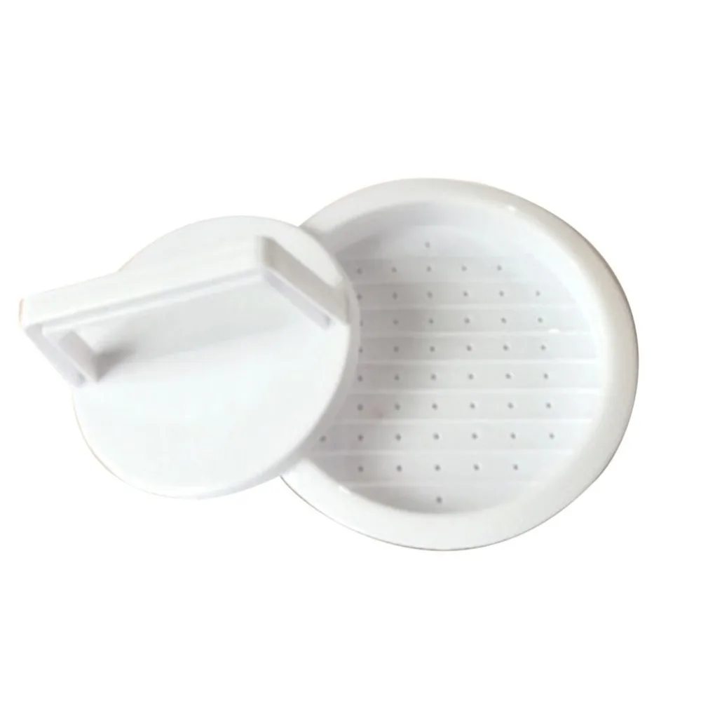 1 Set DIY Hamburger Meat Press Tool Patty Makers Meat Burger Maker Mold Food-Grade Plastic Hamburger Press Burger Maker