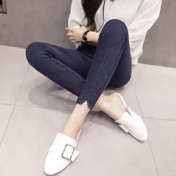 

New Spring Autumn Women Skinny Pencil Pants High Stretch Leggings Plus Size S-5XL Casual Pants Brand Fashion Outwear Trousers