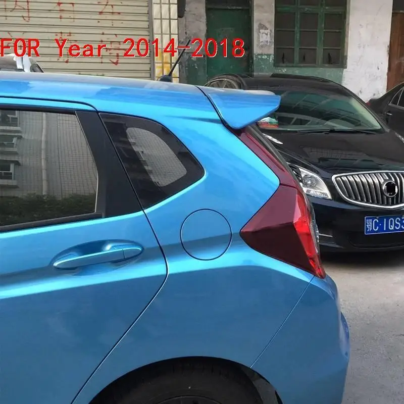 Модификация автомобиля Стайлинг автомобильные аксессуары части модернизированные модифицированные внешние Спойлеры крылья 14 15 16 17 18 для Honda Fit