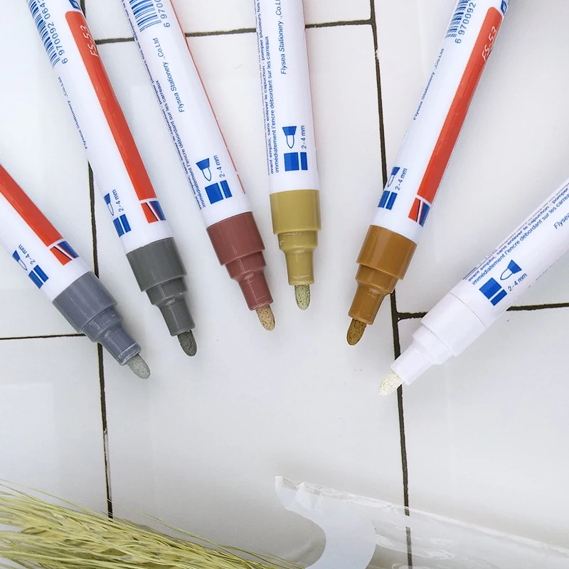 

Home Tile Grout Pen Water Resistant Kitchen Instant Tile Repair Anti Mould Professional Grout Marker