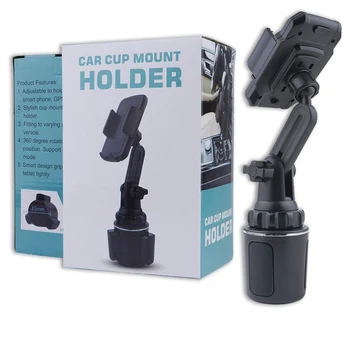 

Universal Adjustable Cup Holder Car Mount For Cell Phones Extra Long Neck High Quality for Dropshipping