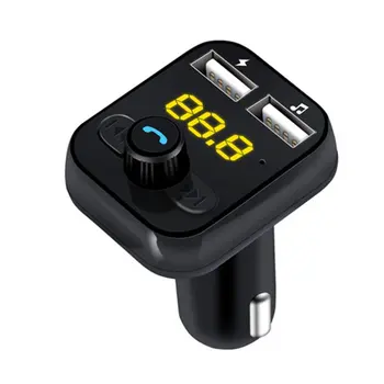 

BC021 Car MP3 Music Player OLED Screen Wireless Hands-free Car MP3 USB Car Charger Support TF Card U-disk FM