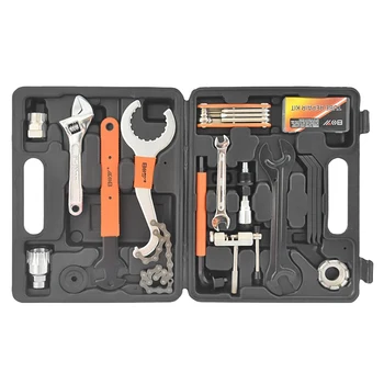 

BOY Mountain Bike Toolbox Set Repair Bicycle Tools Repair Tires Flywheel Shaft Removal Demolition Accessories