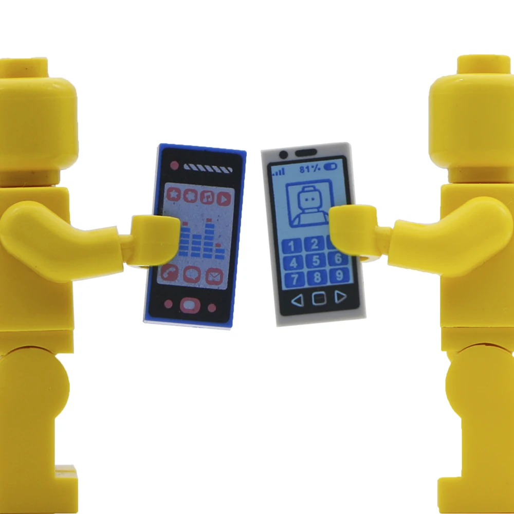 City Accessories Building Blocks Laptop Office House Computer Suitcase MOC Brick Toys For Children Compatible LegoINGlys Friends (5)