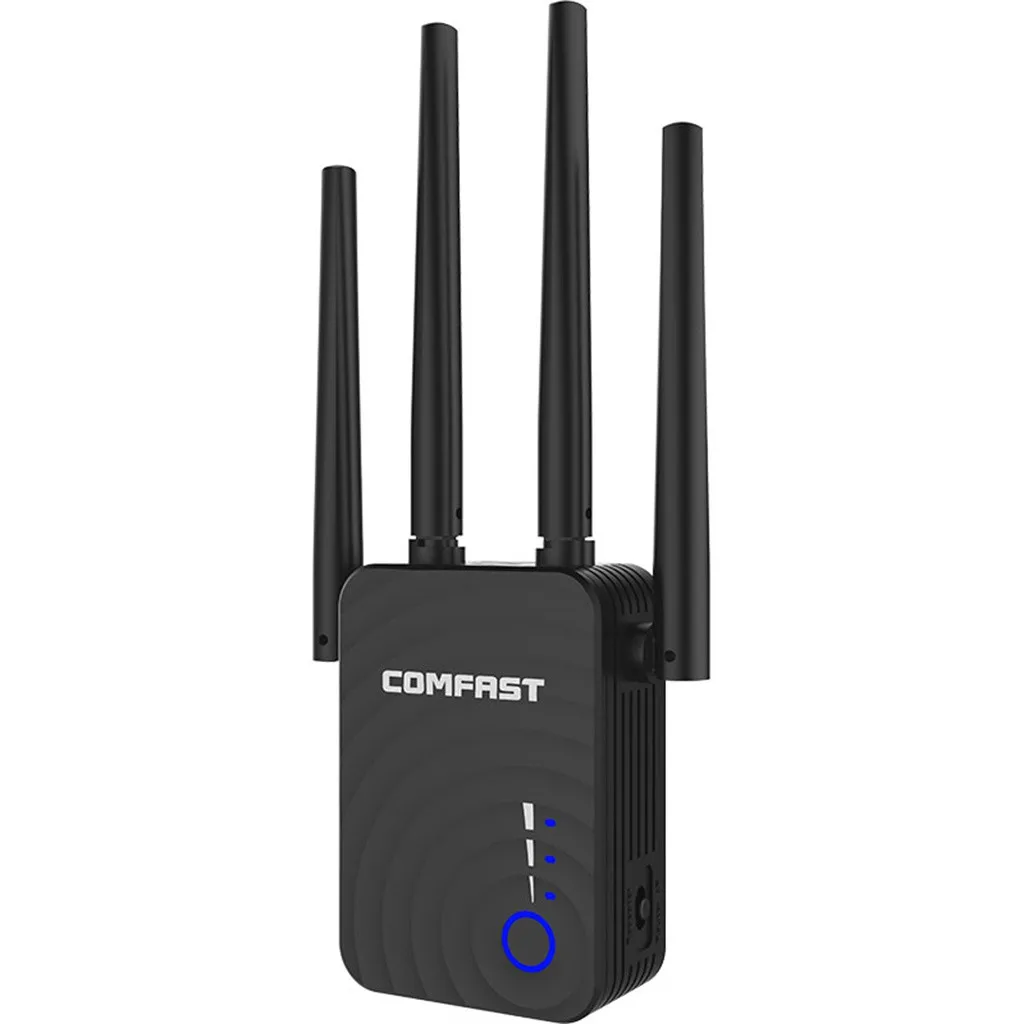 COMFAST двухдиапазонный 1200 Мбит/с Wi-Fi ретранслятор беспроводной расширитель диапазона Усилитель Ethernet кабель WiFi усилитель сигнала гаджеты Inteligentes