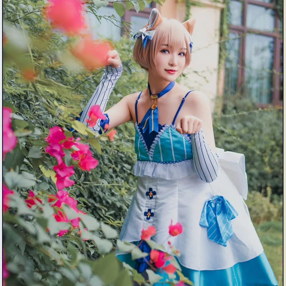Re: жизнь в другом мире от Zero Re: Zero костюм Феликс Аргайл косплей костюм с носками и ушками и хвостом