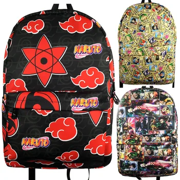 

Anime Demon Slayer Kimetsu No Yaiba Tanjiro Canvas Bag School Backbags Bags 3D Cartoon Cosplay Costumes Naruto One Piece B002