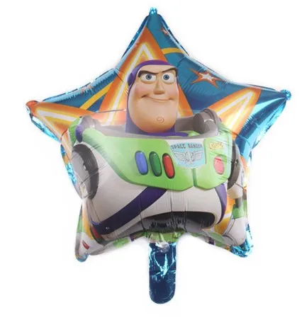 18inch-balloonC-1pcs Kokoer История игрушек мультфильма одноразовые бумажные салфетки баннер скатерть стакан с соломинкой тарелки ребенок душ День рождения украшения - Цвет: 18inch-balloonC-1pcs