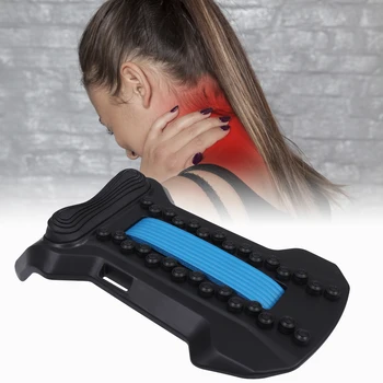 

Neck Massager Cervical Vertebra Massager Lumbar Vertebra Massage Mat Stretch Corrector for Home Office Relaxed Massager
