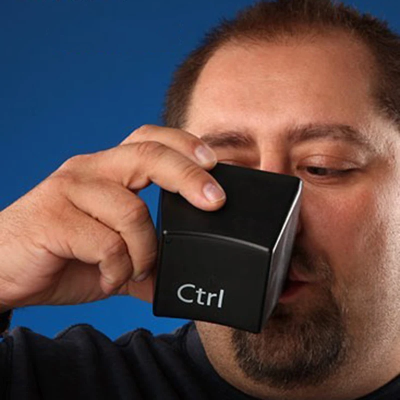 Новинка 3 шт./набор простая клавиатура Ctrl ALT DEL type чайная чашка кофейная кружка контейнер творческие подарки