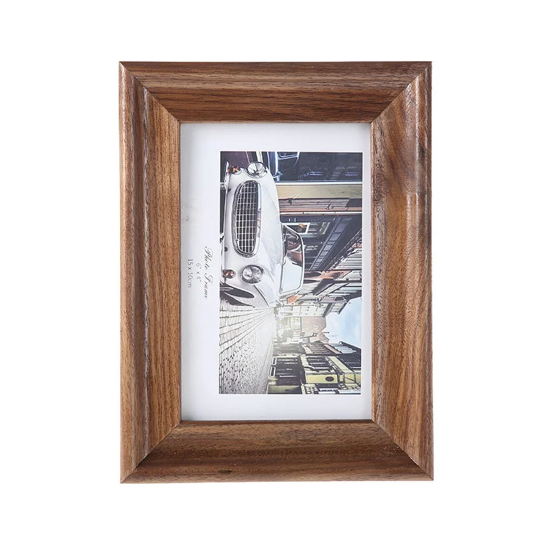 

Walnut Design Photo Frame Picture Frame Picture Holder Desktop Decorations Wedding Wall Decor Graduation Party Photo Booth Props
