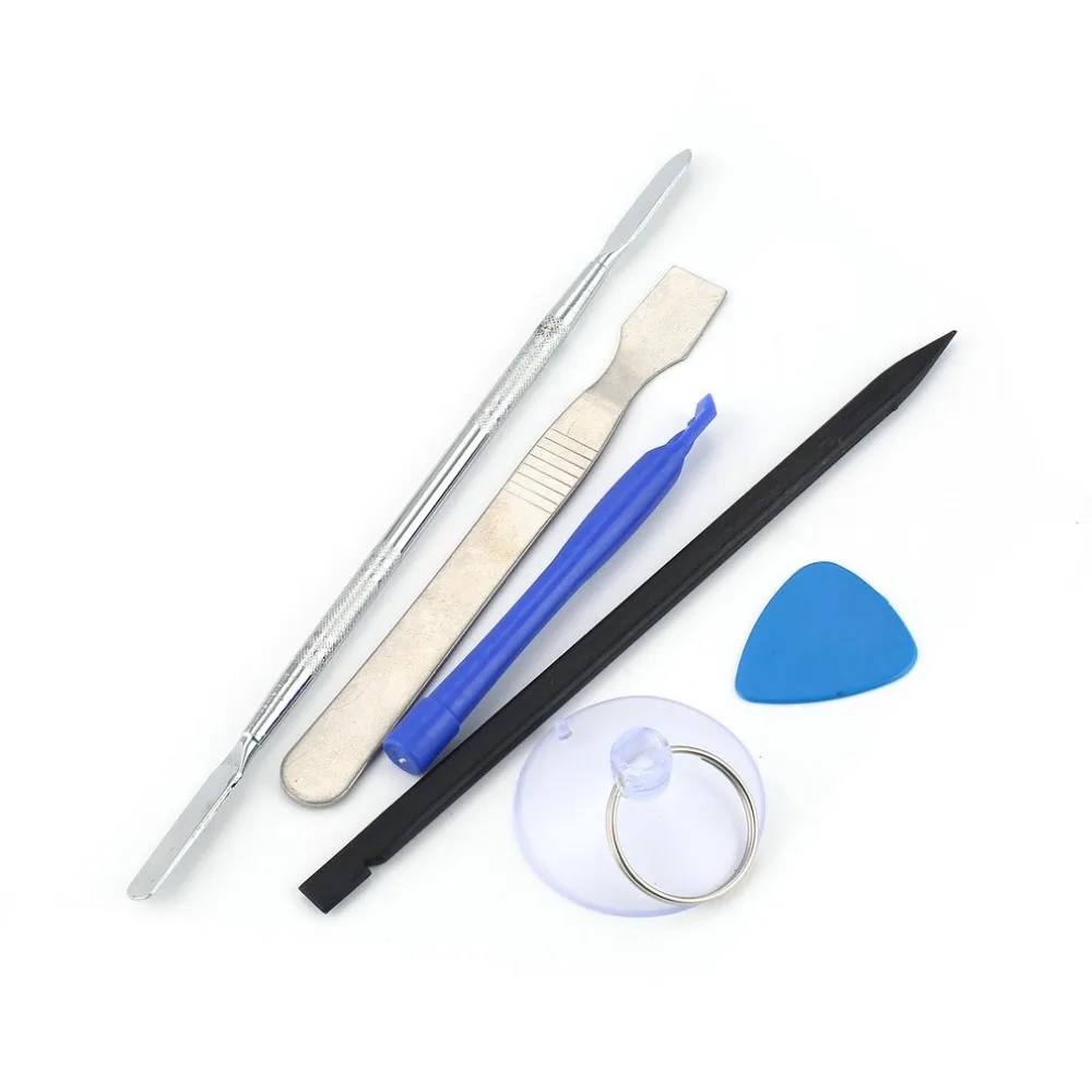 6 pcs Phone Dismantling Spudger Cell Phone Crowbar Scraper Laptop Tablet iPad Smartphone Opening Repairing Tool Crowbar Kit