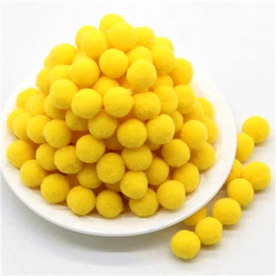 Mini Fluffy Soft Pom Poms for DIY Crafts and Decorations