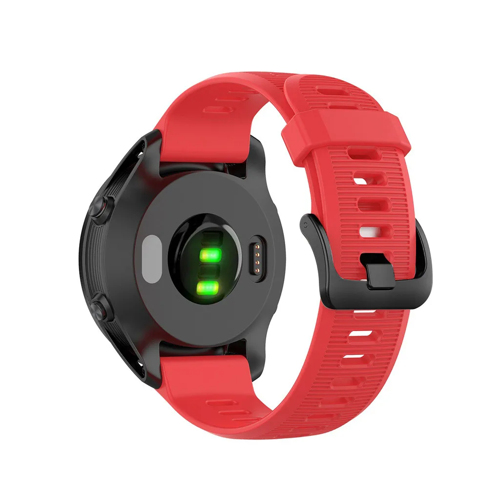 Ouhaobin силиконовый ремешок для Garmin Forerunner 945/935/Fenix 5/Fenix 5 Plus Смарт-часы сменный ремешок 916#2