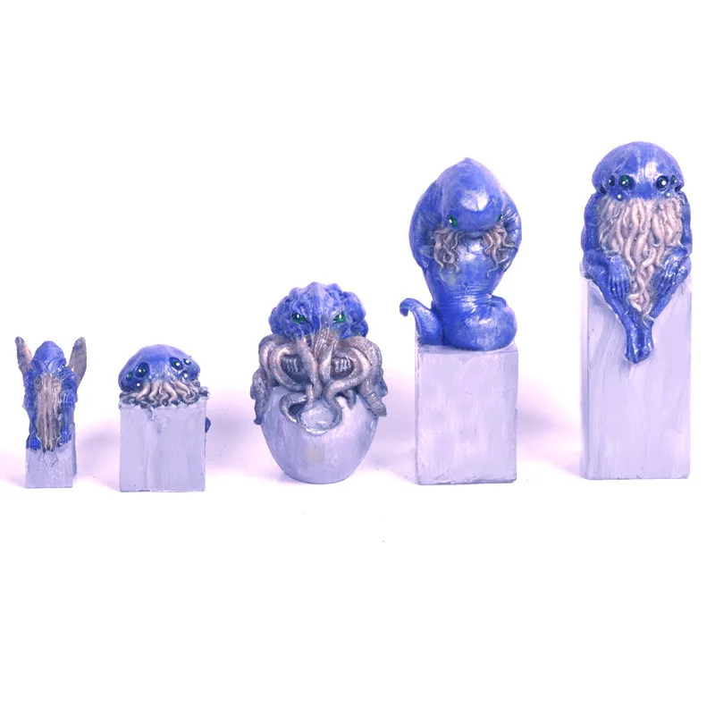 

Cthulhu Mythos Figure GK Statue Le Penseur Great Old Ones Resin HEADLONG Venue Limited Action Collectionv Model Toys Y1029