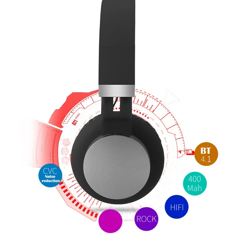Беспроводная bluetooth-гарнитура Складная гарнитура с микрофоном игровая гарнитура Музыкальная гарнитура