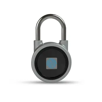 

P2 Smart Fingerprint Padlock USB Rechargeable Waterproof Anti-Theft Security Lock Door Luggage Case Lock