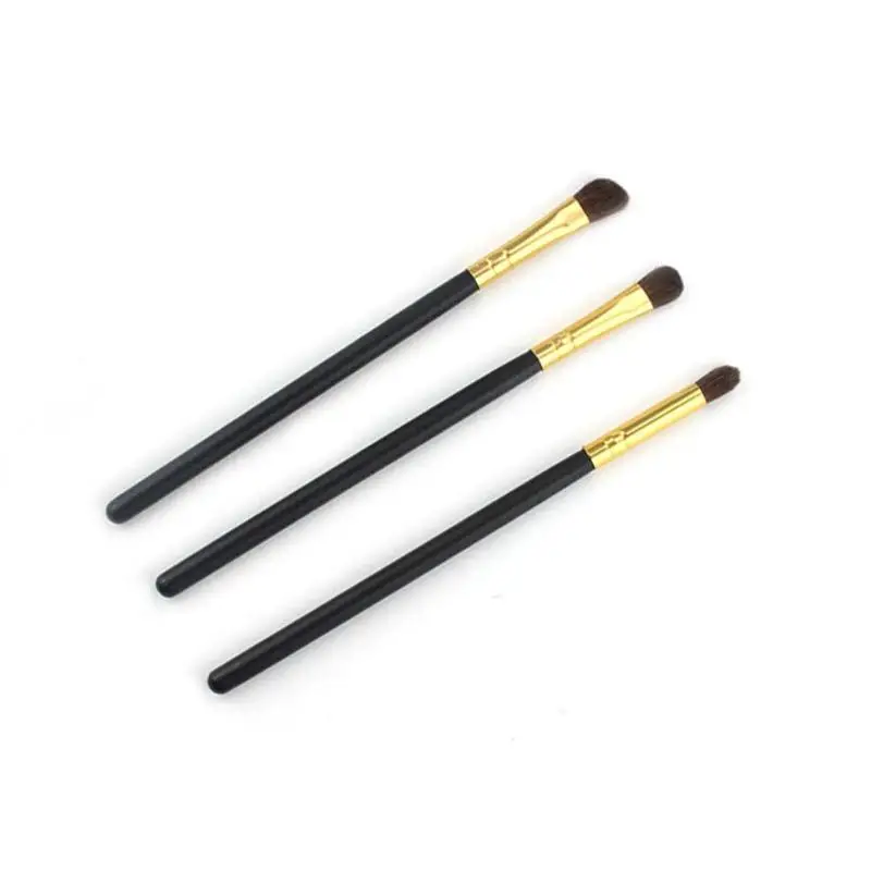 3pcs Professional Portable Eye Shadow Brush Superior Quality Durable Makeup Set Skillful Manufacture Beauty Tools | Красота и