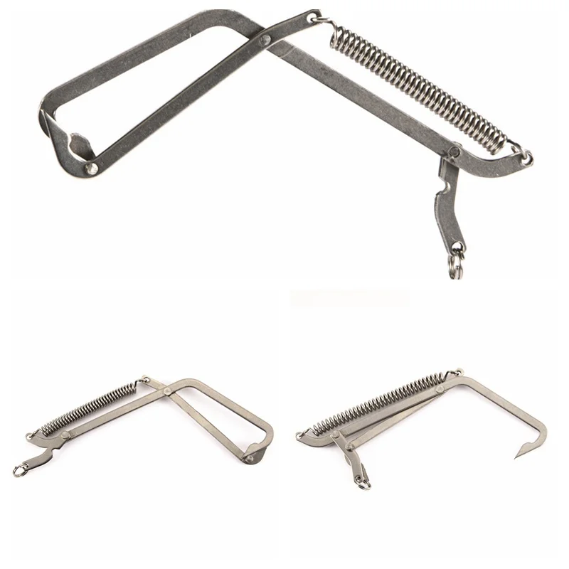 

Stainless Steel Crab Grabber Grabbing Tool Clamp Pike Trap Fishing Tackle Vintage Pike Traps Fishing Traps Pike Fishing Hooks