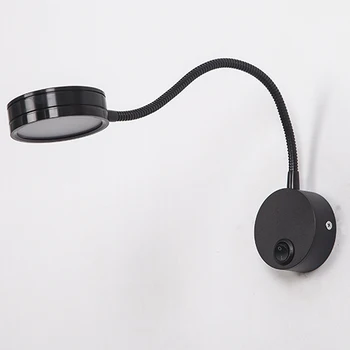

Wandlamp Led Wall Lamps 5w With Switch Ac90-260v Bedroom Bedside Light Direction Adjustable Reading Lamp Home Lighting Zbd0015