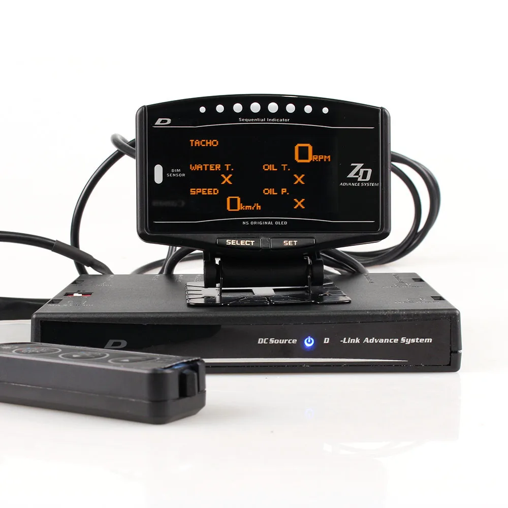 

(Video Show) Full Kit Sports Package 10 in 1 BF CR C2 DiFi Advance ZD Link Meter Digital Auto Gauge With Electronic Sensors