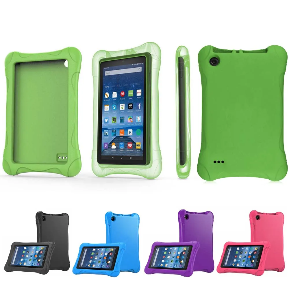 

Multicolor Soft with EVA Materials Tablet Cover Case for Fire 7 Drop Resistance Protective Shell Tablets Case