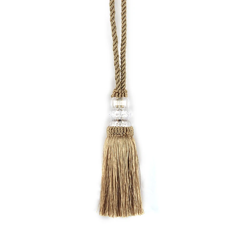 1Pc Hanging Ball Tassel Curtain Tieback Simple Big Tassels Pendant Home Decoration Single Ball Curtain Rope Room Accessories tassel fringe tassel decoration tassel accessories tassel trim mini tassels