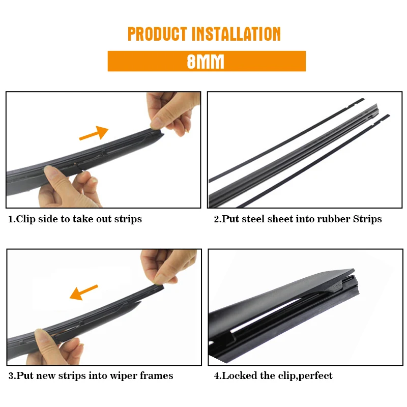 1PCS Windshield Windscreen 8MM 6MM 14