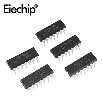 

74HC series Logic IC electronic Assortment Kit 74HC00/74HC02/74HC04/74HC08/74HC32 DIP ICs 5 value x10pcs