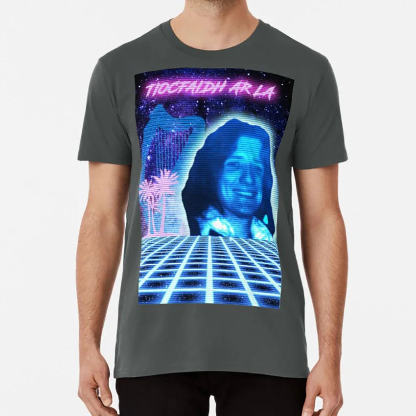 Темно-серый Футболка Bobby Sands art synth synthwave bobby sands ira, Ирландская национальная армия, ирландские проблемы - Цвет: Темно-серый
