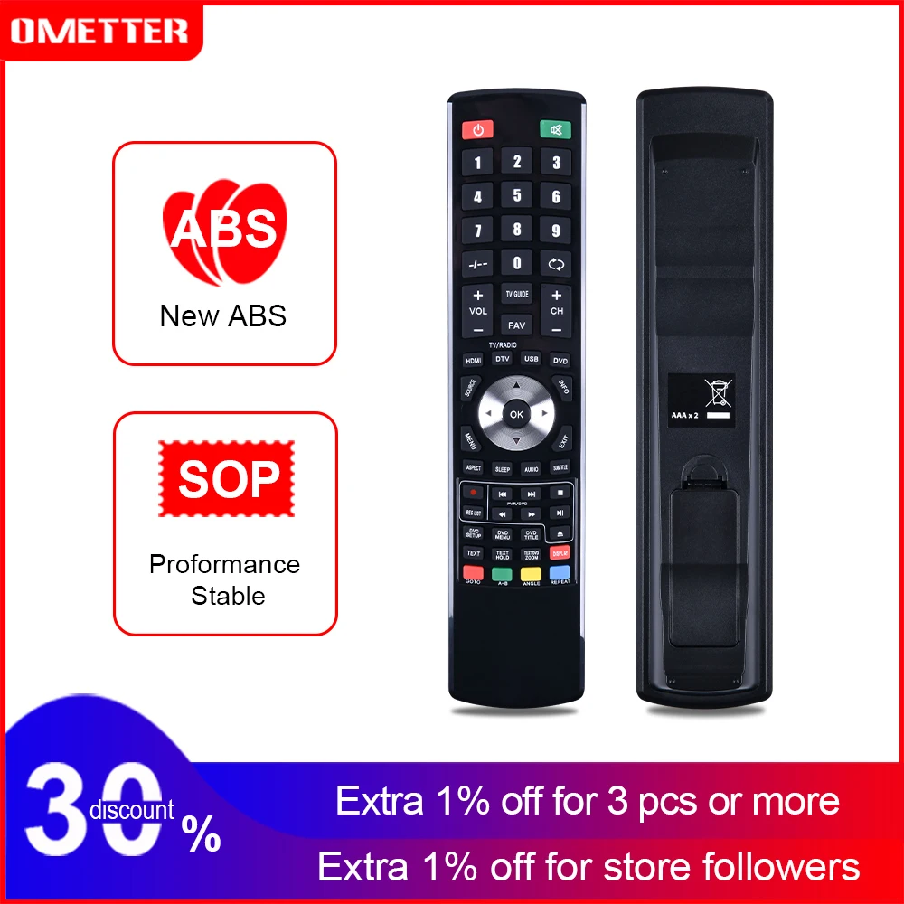 Telecomando Originale Per Tv Ok. Ole 22150-B 24150-B Ole 32150-B Odl 39150-B Per Logik L26Digb11