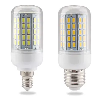 

E14 E27 Led Smart Light Bulb E27 E14 5730 Smart Home Bulb 220v Led Lamp Light Bulb Led Lamp Smart Home 24 36 48 56 69 72LEDs