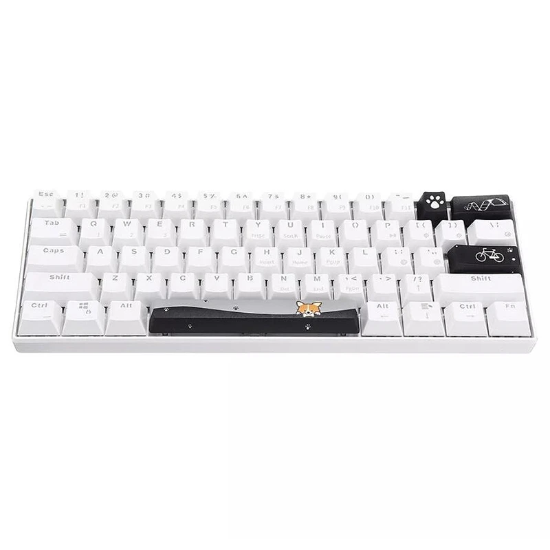 PBT Keycaps механическая клавиатура Keycap Set(6.25U пробел+ ESC+ вход+ цифровой ввод клавиатуры